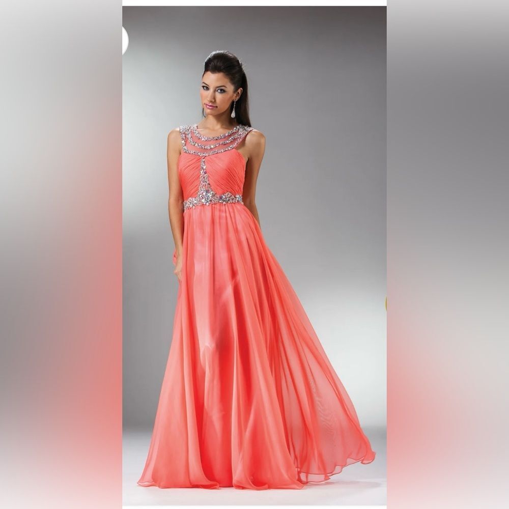 NWT Cinderella Sleeveless Round Neck A-Line Dress Size 8